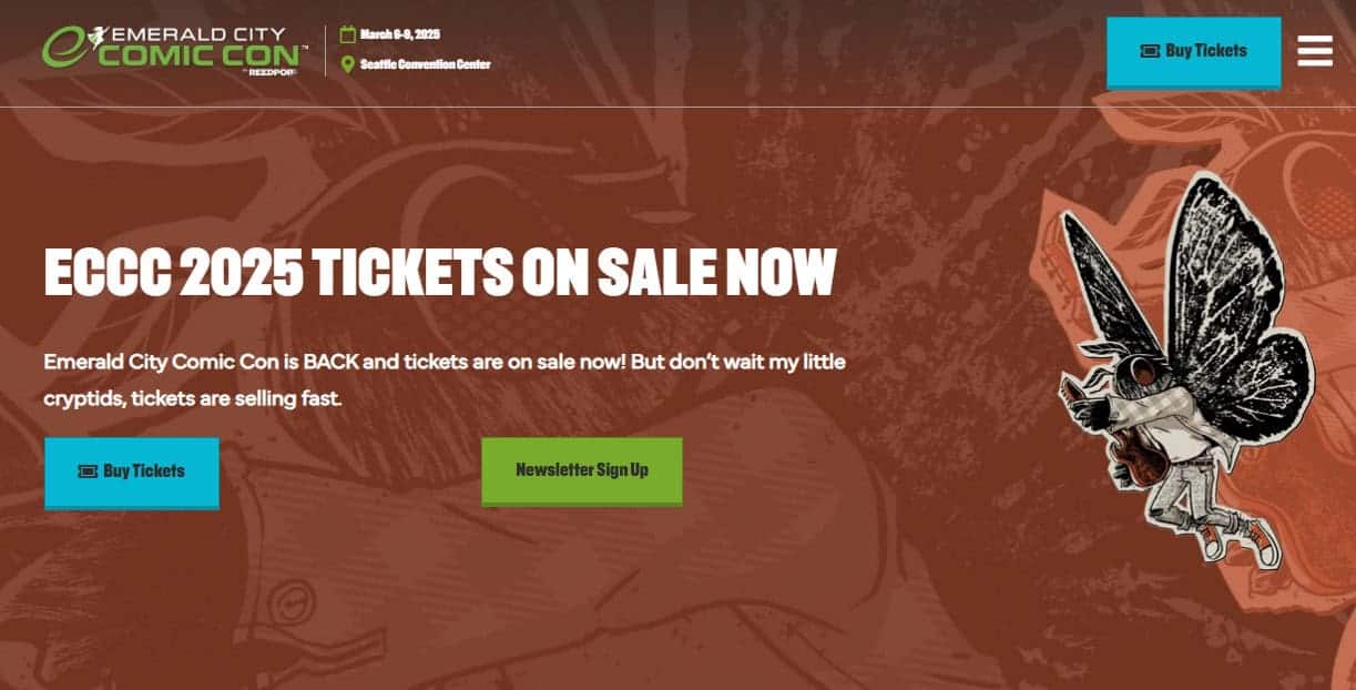 Emerald City Comic Con 2025 - Featured Image